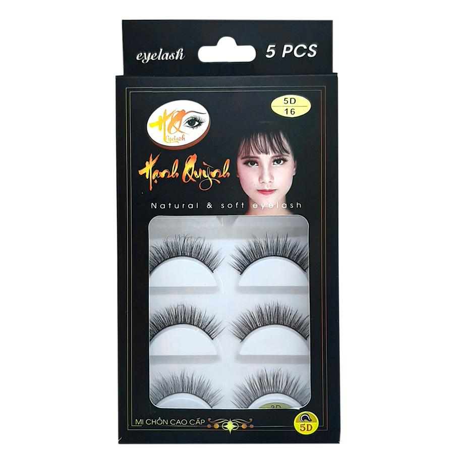 5 cặp lông mi giả tự nhiên và cong Natural & Soft Eyelash