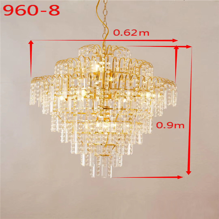Đèn chùm trang trí- Đèn chùm pha lê- Mẫu mới 2020