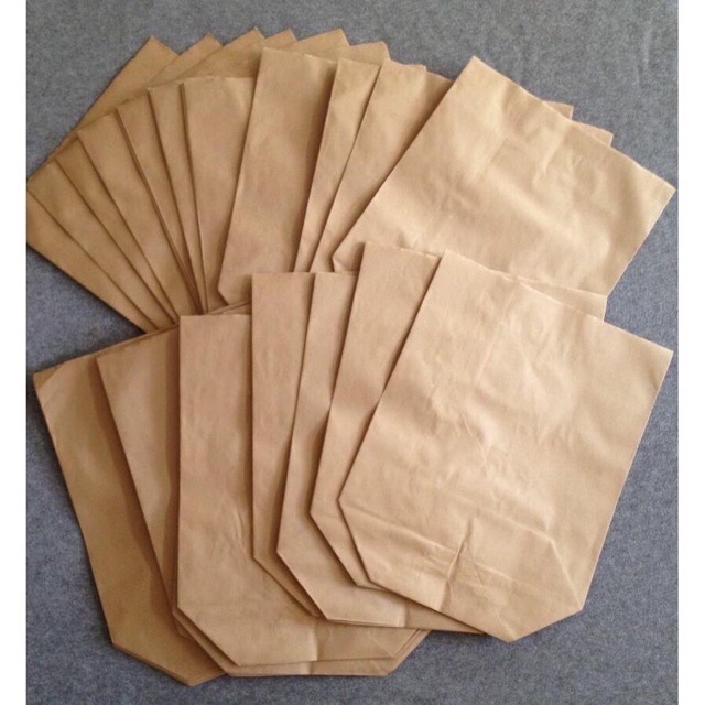 Combo 100 túi xi măng đựng hàng TÚI 1,5( kt 21x26cm)