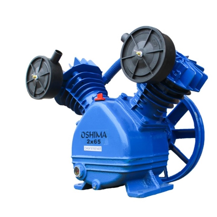 Đầu nén khí  oshima 2 xilanh 65mm