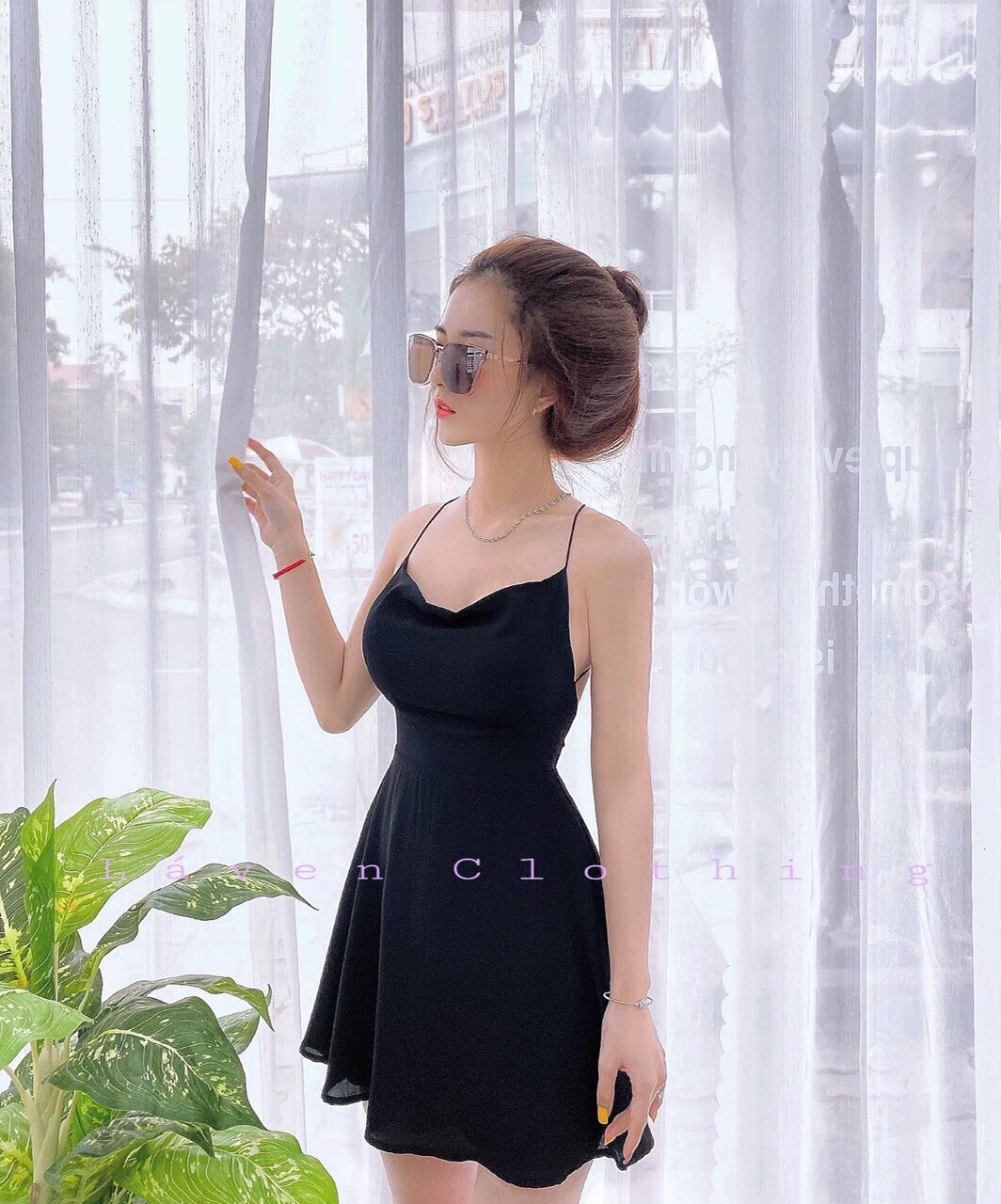 [HCM]ĐẦM NỮ 2 DÂY HỞ LƯNG PHONG CÁCH QUYẾN RŨ QC