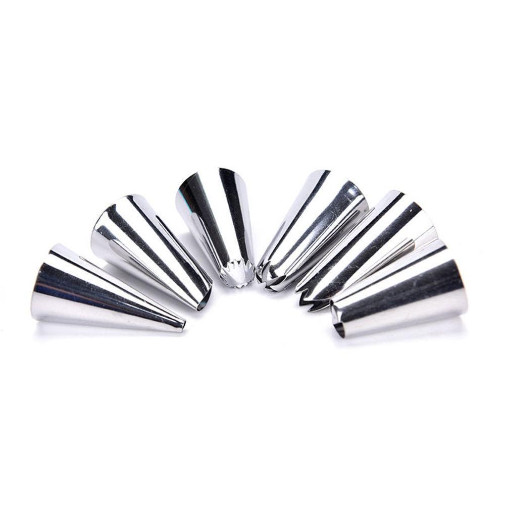 BỘ 6 ĐUÔI BẮT KEM INOX NHIỀU KIỂU DÁNG