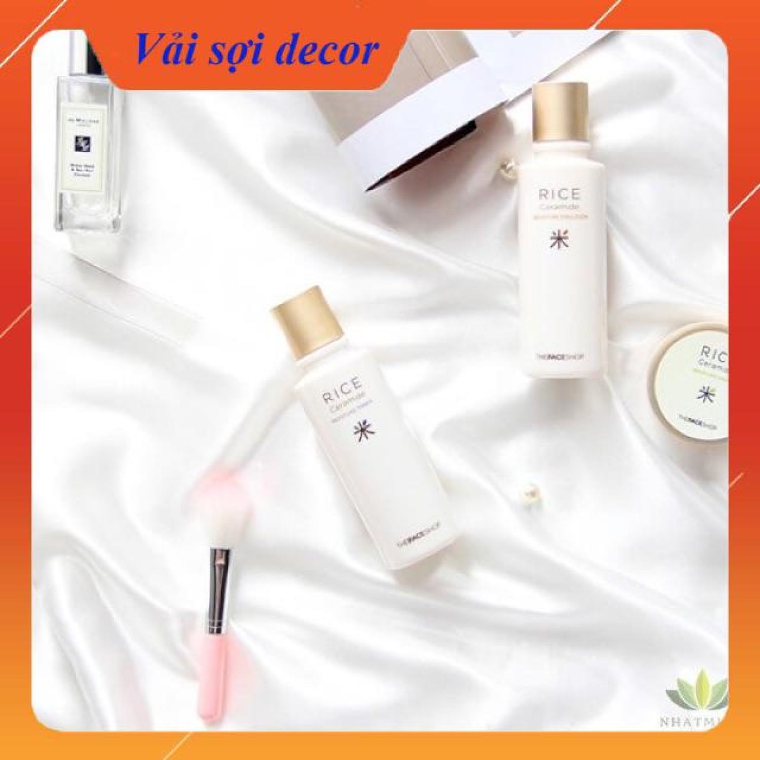 Phông nền chụp ảnh vải bóng trắng ( 1mdai x1,5m)