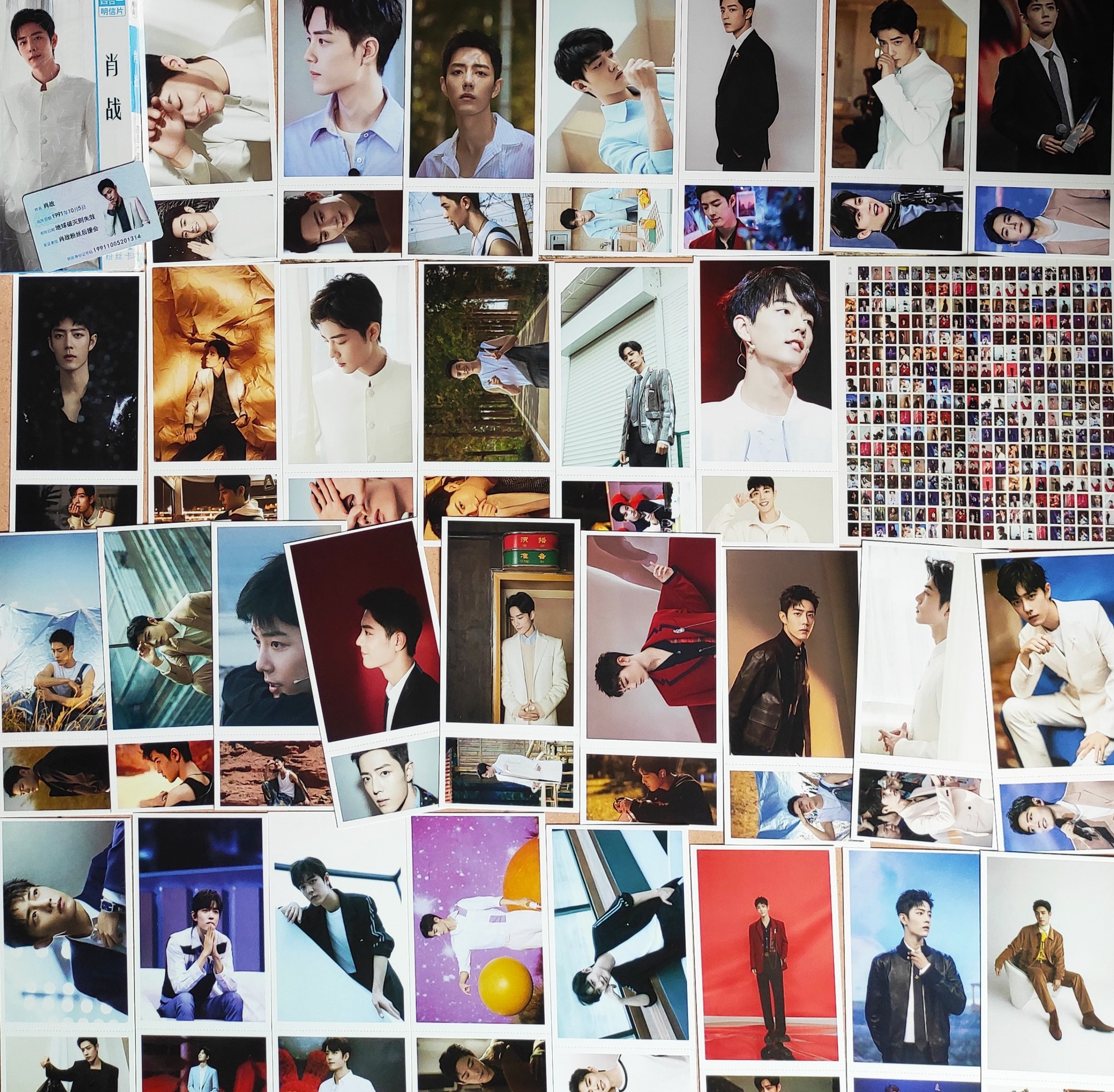 [Có sẵn] Hộp postcard / lomocard Tiêu Chiến Xiao Zhan