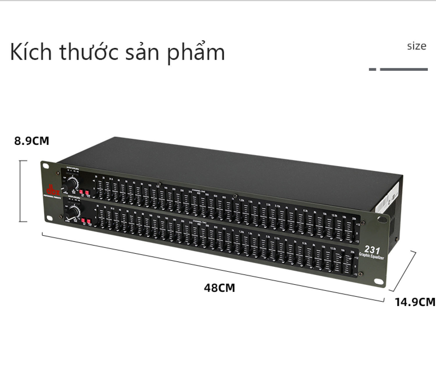 Audio Equalizer, Digital Equalizer, Sound Equalizer, Hỗ Trợ Nâng Tiếng Cho Dàn Âm Thanh Gia Đình, Lọc Tiếng Equalizer DBX 231, Bộ Chỉnh Âm Chuyên Nghiệp, Lọc Âm Karaoke Phục Vụ Hội Trường, Sân Khấu Biểu Diễn, Âm Thanh Ngoài Trời