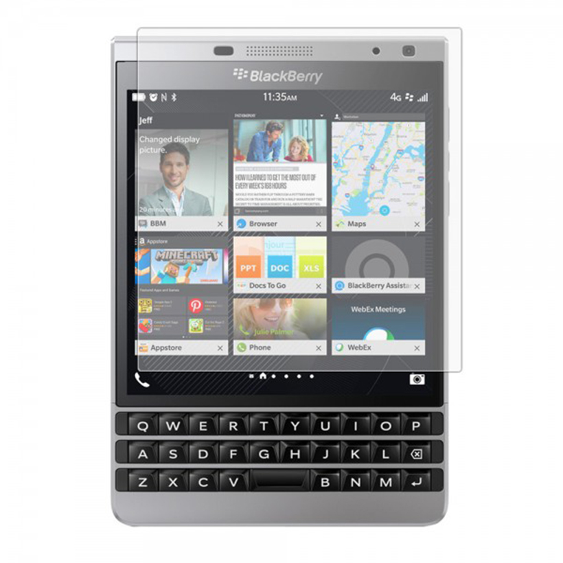 [HCM]Miếng Dán Cường Lực Dành Cho Blackberry Passport Silver