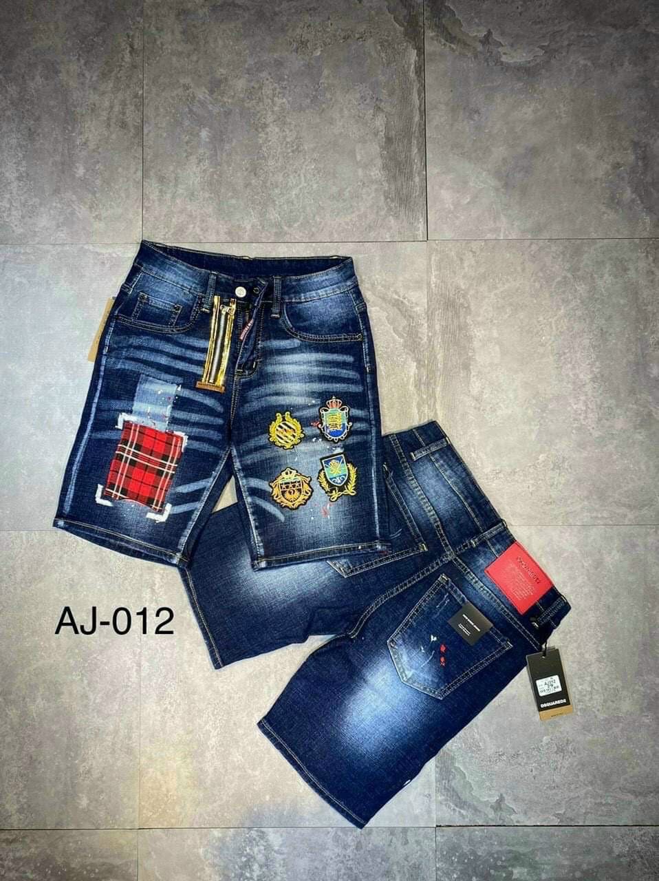 Top Quần short jean nam rách form co dãn vá gối phối màu siêu đjep chuẩn thời trang chuẩn form-trẻ trung-hàng PVT FASHION