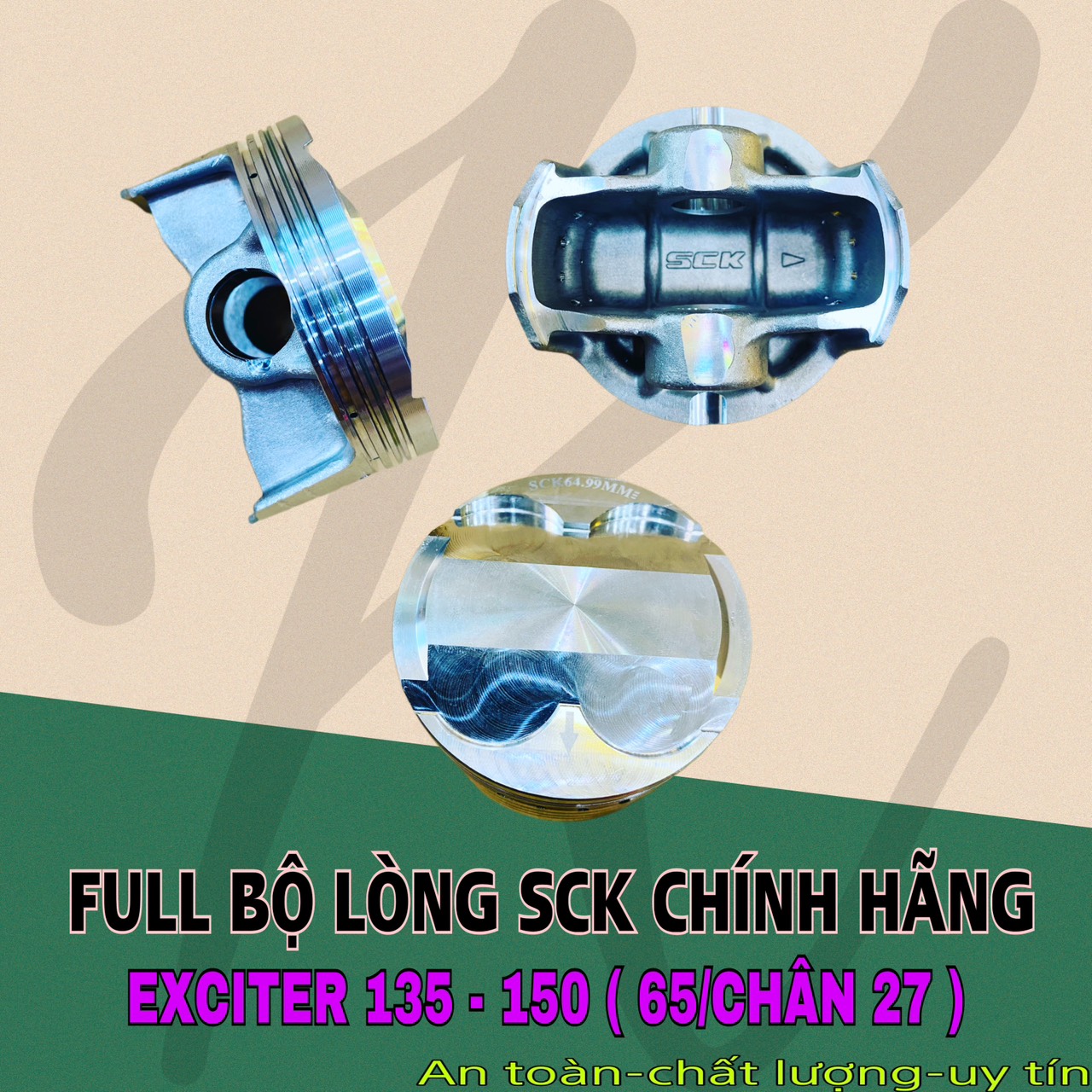 SCK exciter 65 genuine foot 27 and 32
