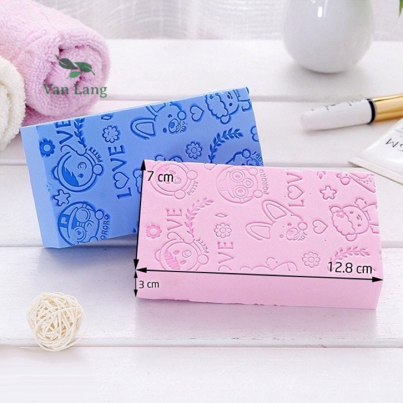 Bông tắm kì ghét, bọt biển kì ghét siêu sạch, mút tắm