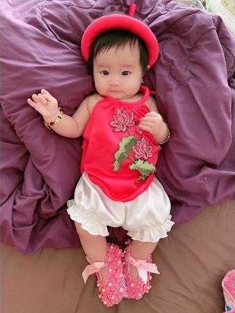 Yếm xinh cho bé (Kèm mấn)