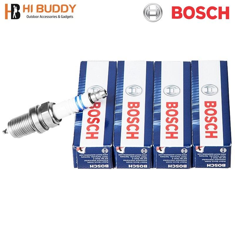 Combo 4 bugi bosch fr7kcx+ chân ngắn cho xe toyota vios1.5_ 1nz-fe,corolla altis1.8_1zz-fe típ 16 răng 14