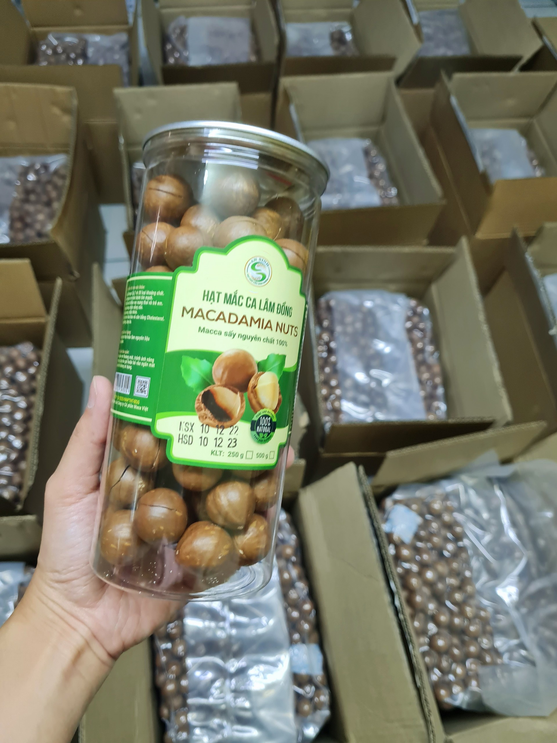 Hạt Macca Sấy Nhập Khẩu Úc