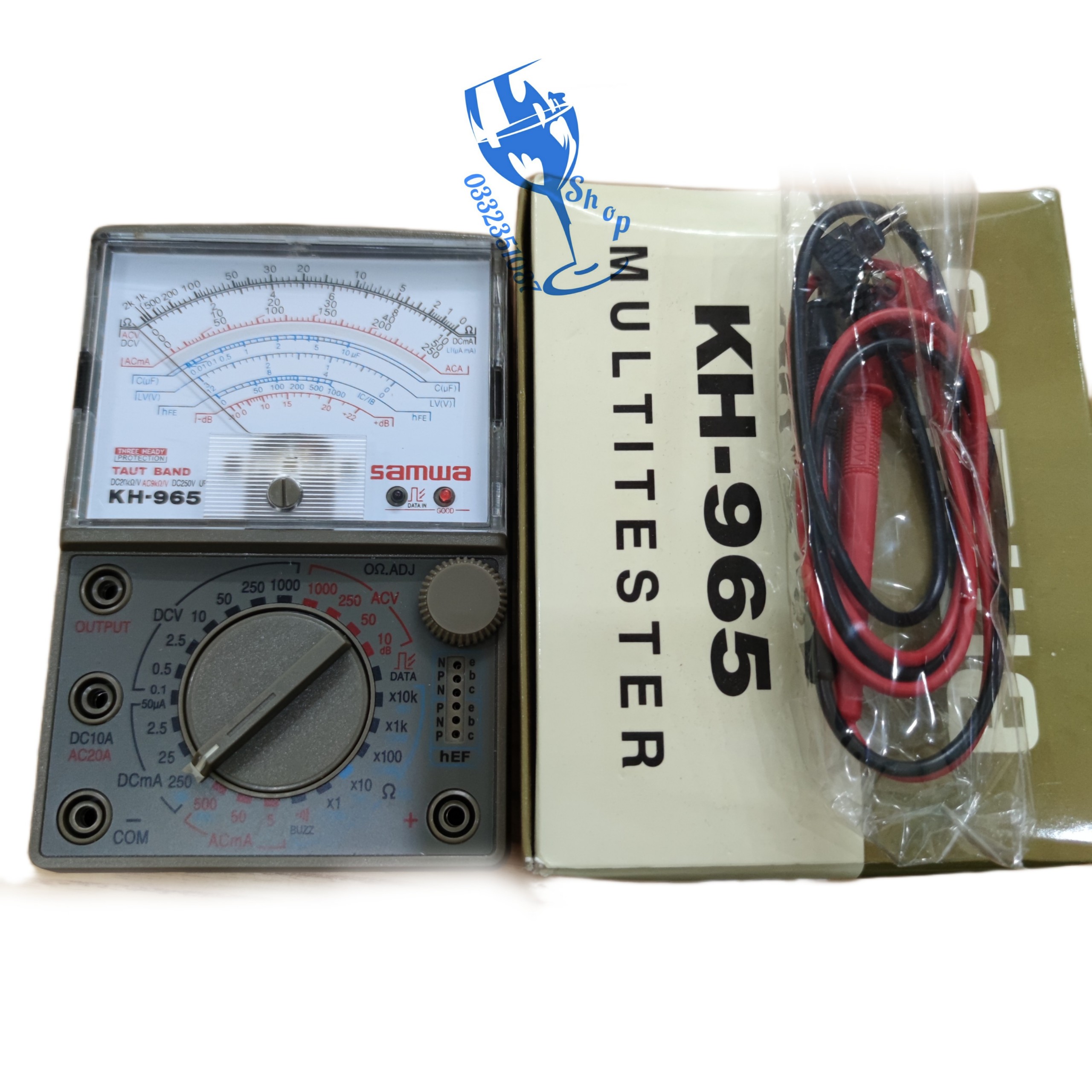 Đồng hồ đo điện vạn năng vom samwa kh-965