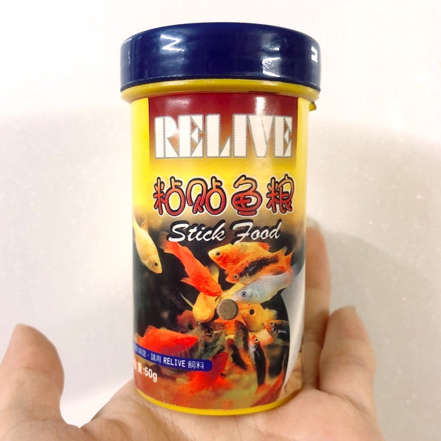 Thức ăn dán relive - hàng công ty