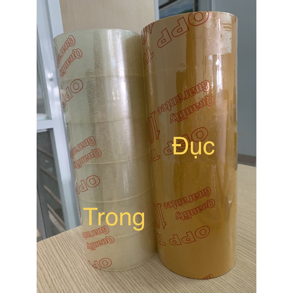 Cuộn Băng Keo (Trong / Đục) 100 yard - Đóng Gói Hàng / Thùng