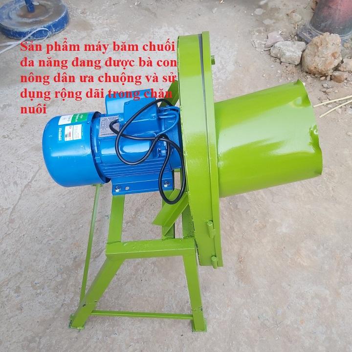 Máy băm chuối siêu mịn, Máy thái chuối Savi siêu khỏe.