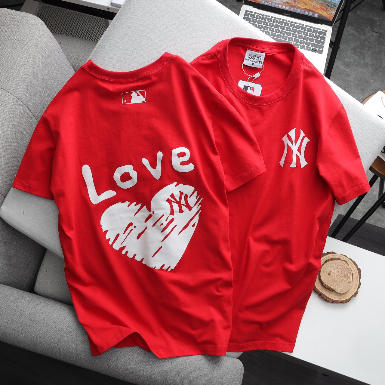 [FREESHIP MAX] Áo thun MLB áo phông MLB dáng Unisex (JUSTINSHOP.VN)