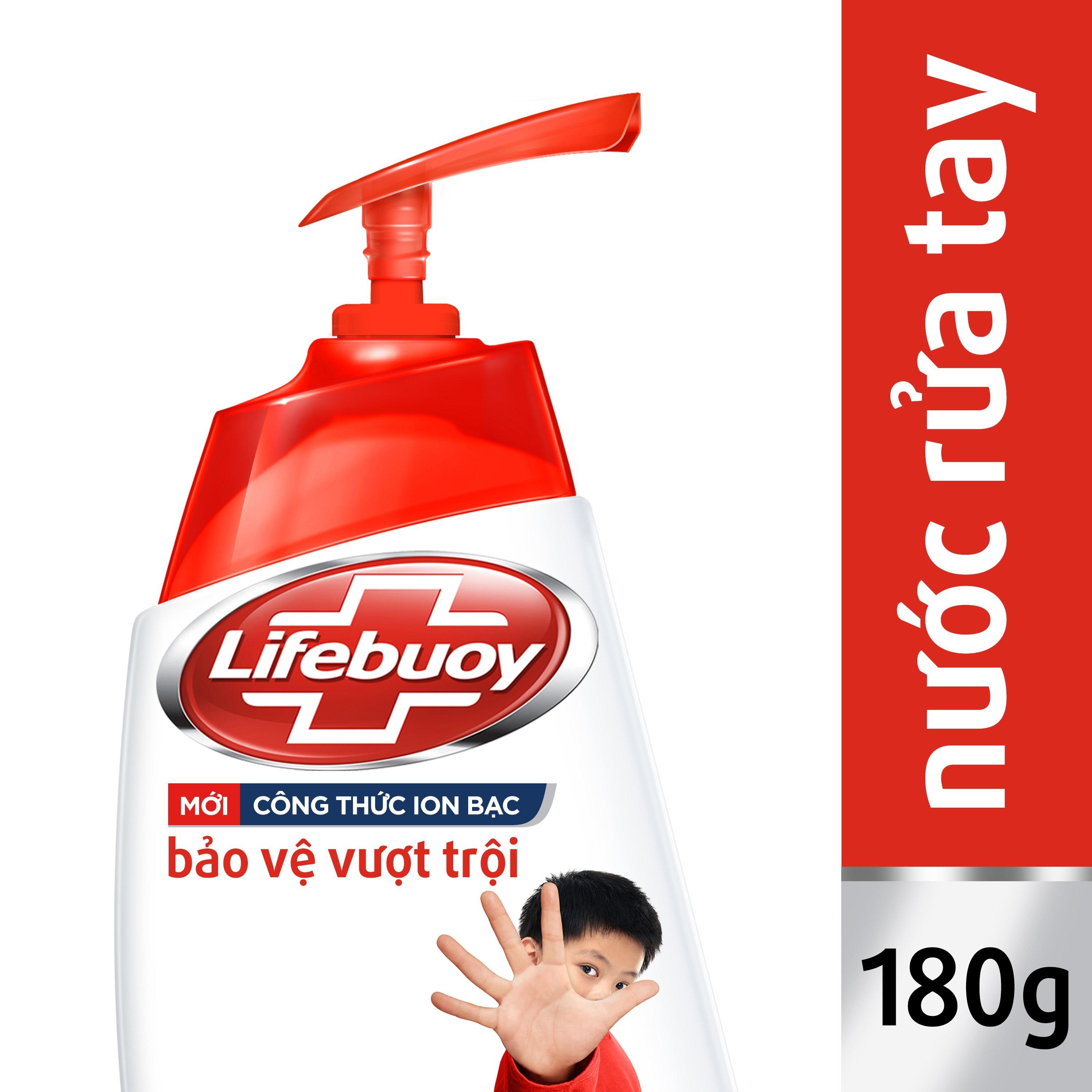 [HCM]Nước rửa tay Lifebuoy 180ml