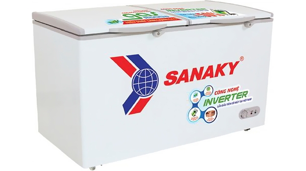 Tủ đông sanaky inverter 305 lít vh-4099a3 dàn đồng, giao hàng miễn phí hà n