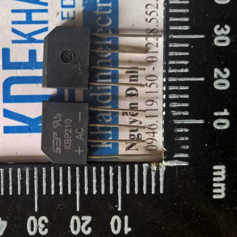 20 con CẦU DIODE KBP210 2A 1000V SEP 4 kde1490