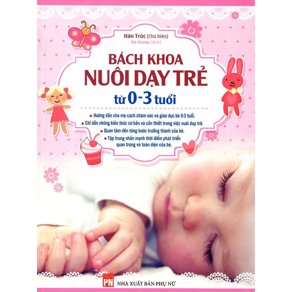 Sách - bách khoa nuôi dạy trẻ từ 0-3 tuổi