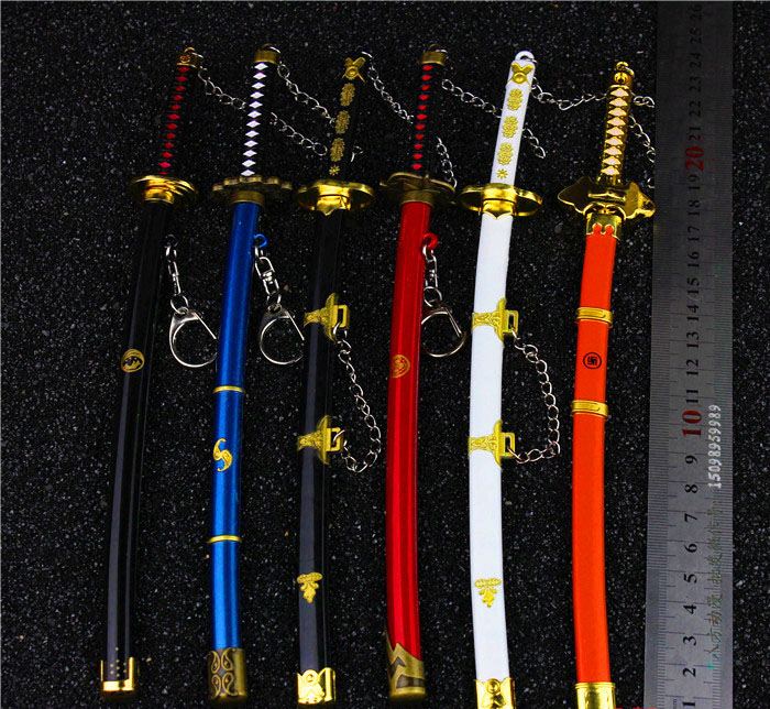 Móc Khóa Kiếm Samurai 4 Màu Mới