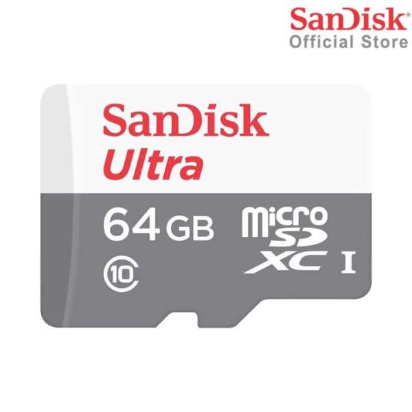 [New 2021]  Thẻ nhớ micro SDXC Sandisk 64GB upto 100MB/s Ultra UHS-I - Hãng phân phối chính thức - Tốc độ cao