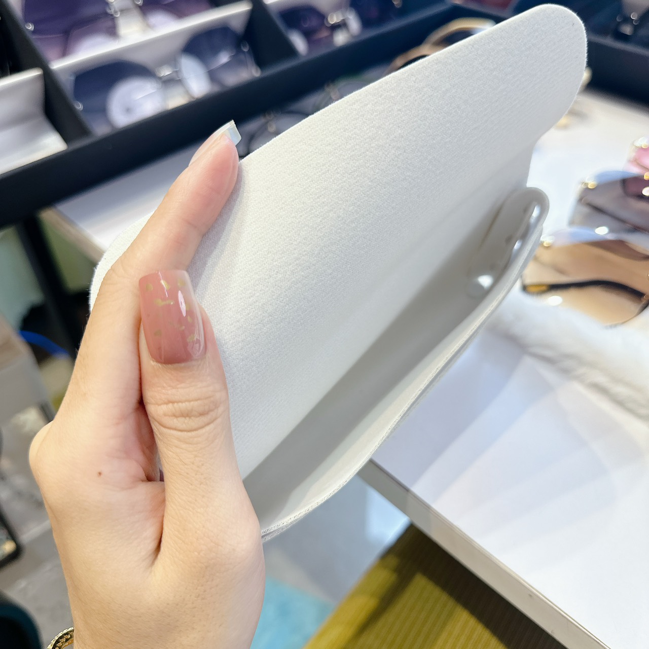 Bao da đựng kính đa năng, túi ví đựng mắt kính