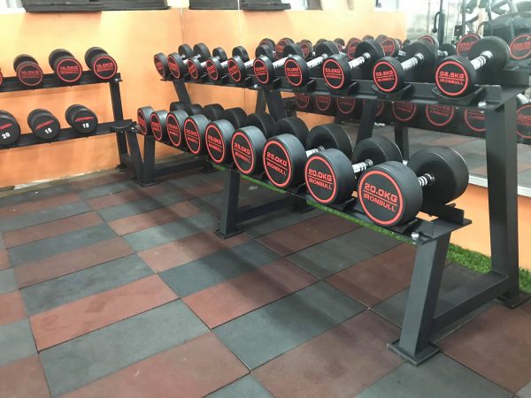 Tạ tay cao su Jordan 12.5kg - 1 đôi