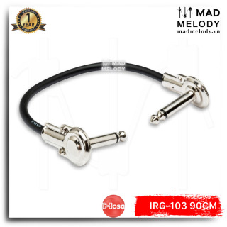 Hosa Guitar Patch Cable IRG-103 (90cm) [Dây cáp nối pedal 6ly TS, NEW] thumbnail