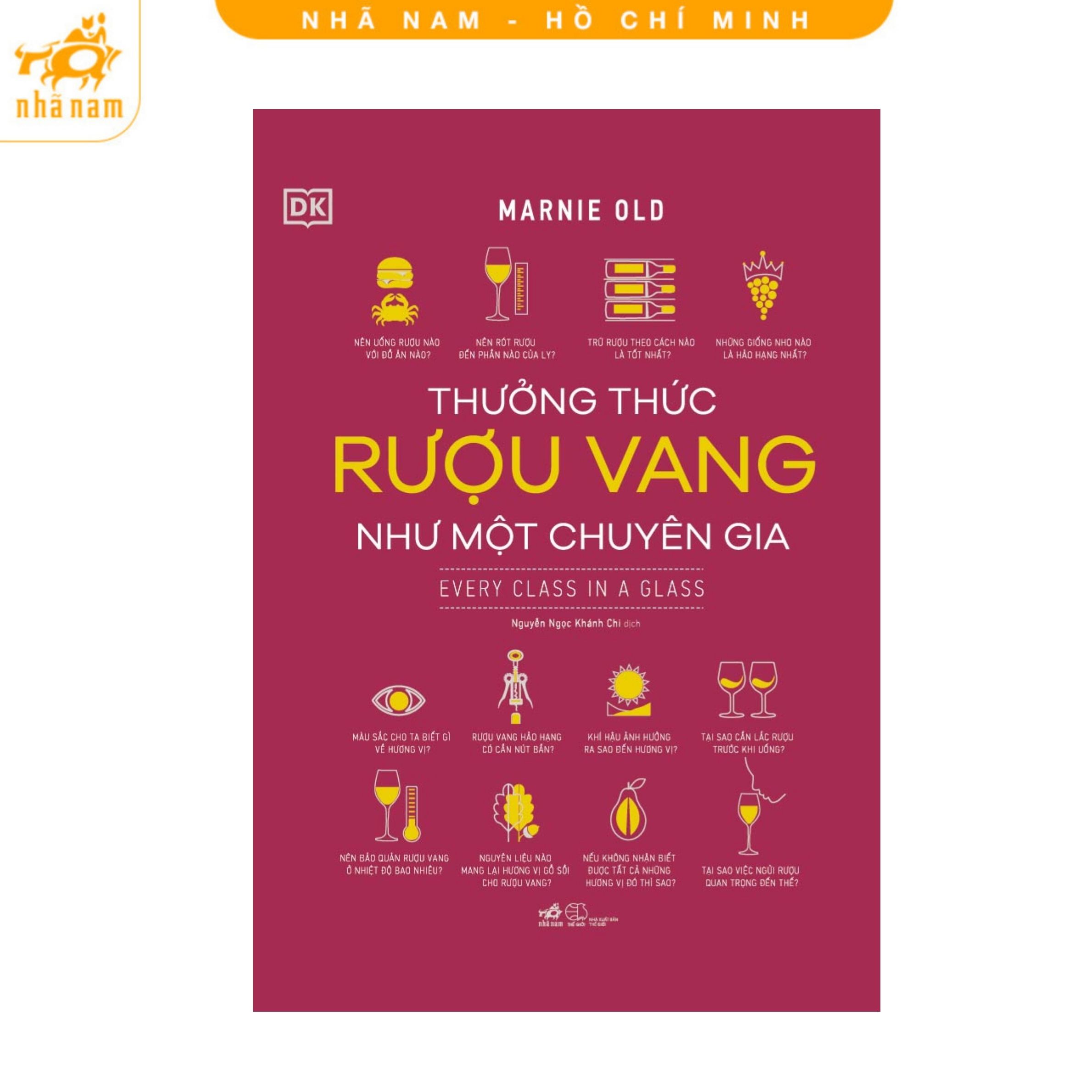 Sách - Thưởng thức rượu vang như một chuyên gia