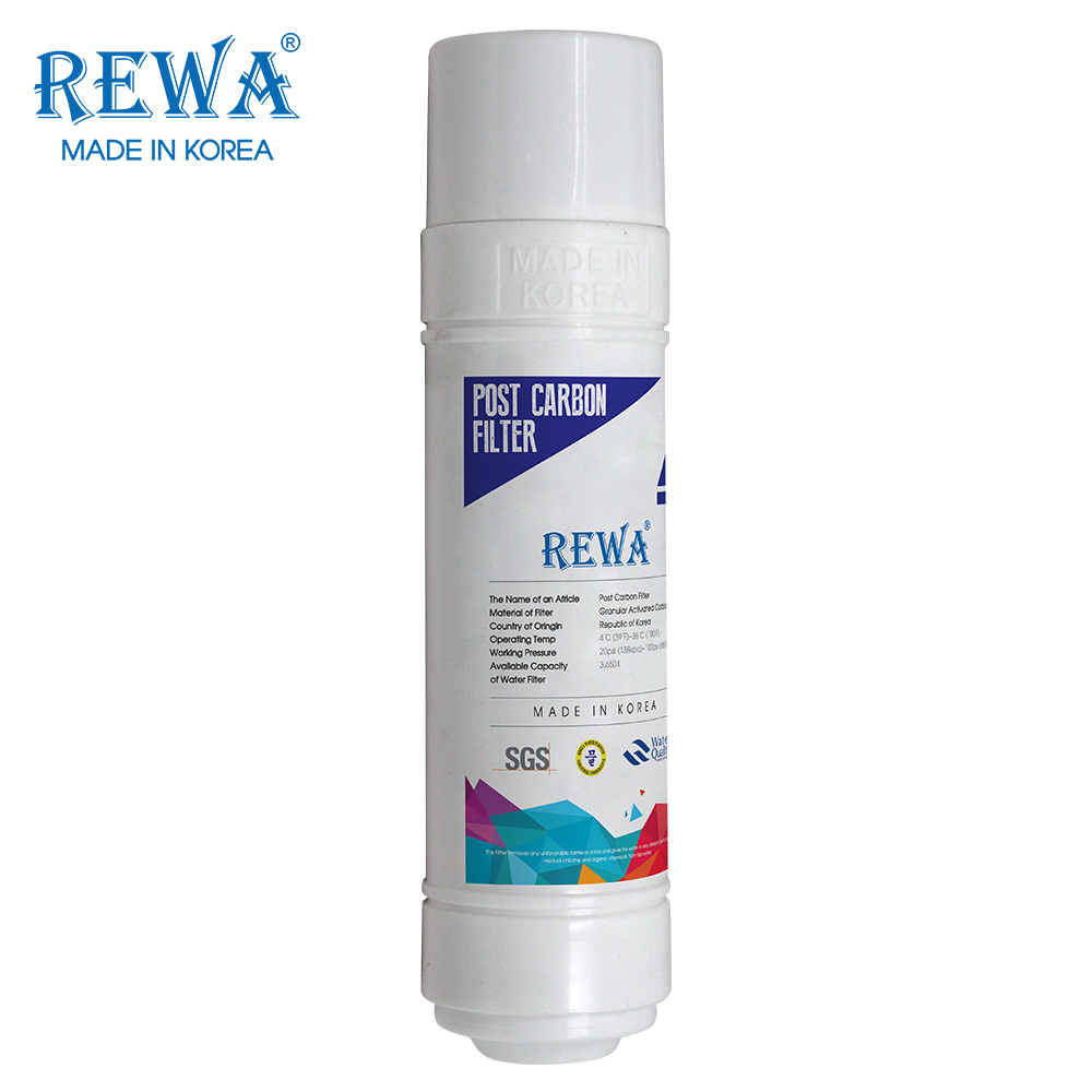 Bộ 4 lõi NANO REWA 9 inch (Sediment, Pre Carbon, Nano, Post Carbon) Hàng Chính Hãng