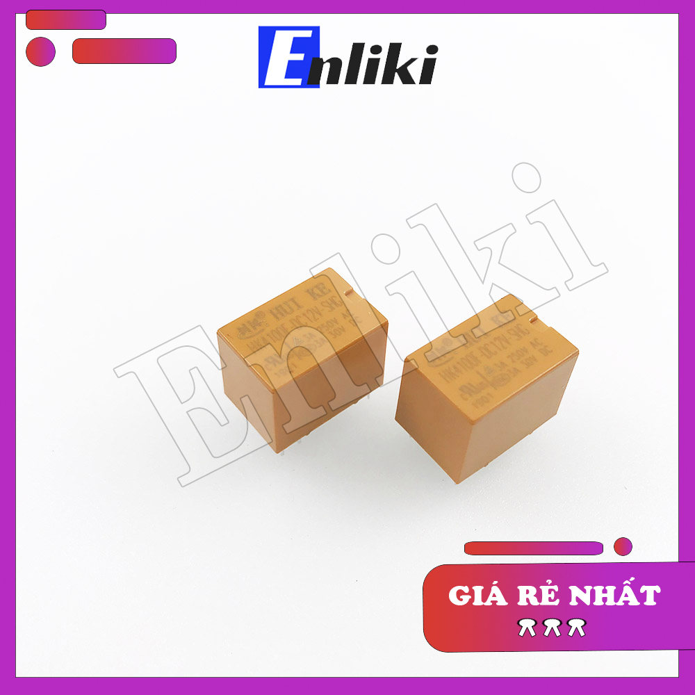 Relay 12V 3A HK4100F-DC12V-SHG 6 Chân