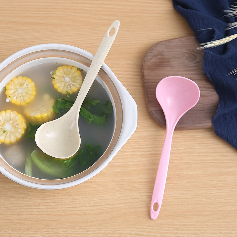 Vá Múc Canh Nhựa Lúa Mạch Muôi Múc Canh Đồ Ăn A2233