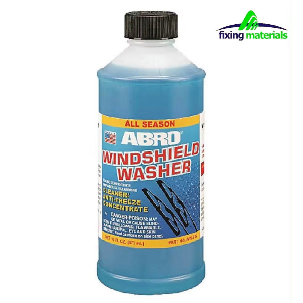 Dung dịch pha nước rửa kính xe oto ABRO WINDSHIELD WASHER (473ml/1 lọ)