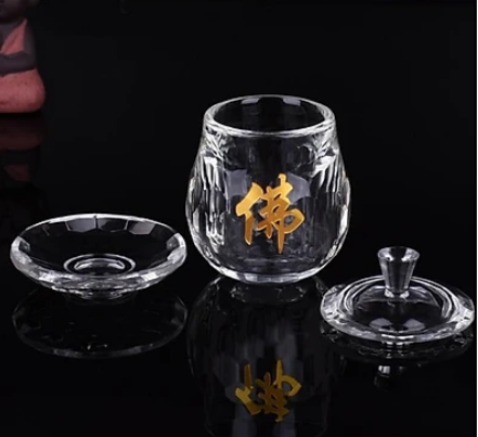 Chén Nước Cúng Phật -  Ly Nước Pha Lê Cao Cấp 7cm