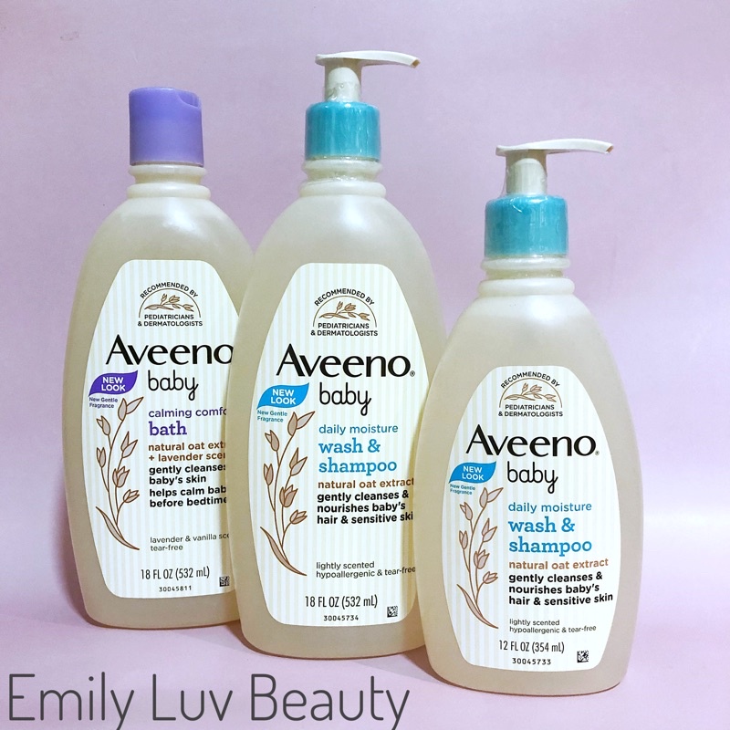 Sữa tắm cho bé Aveeno Baby 236ml/532ml