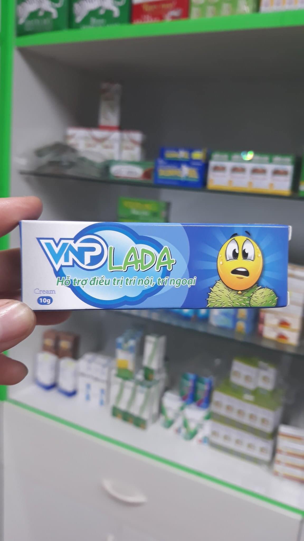 VNP Lada - kem bôi trĩ nội, trĩ ngoại