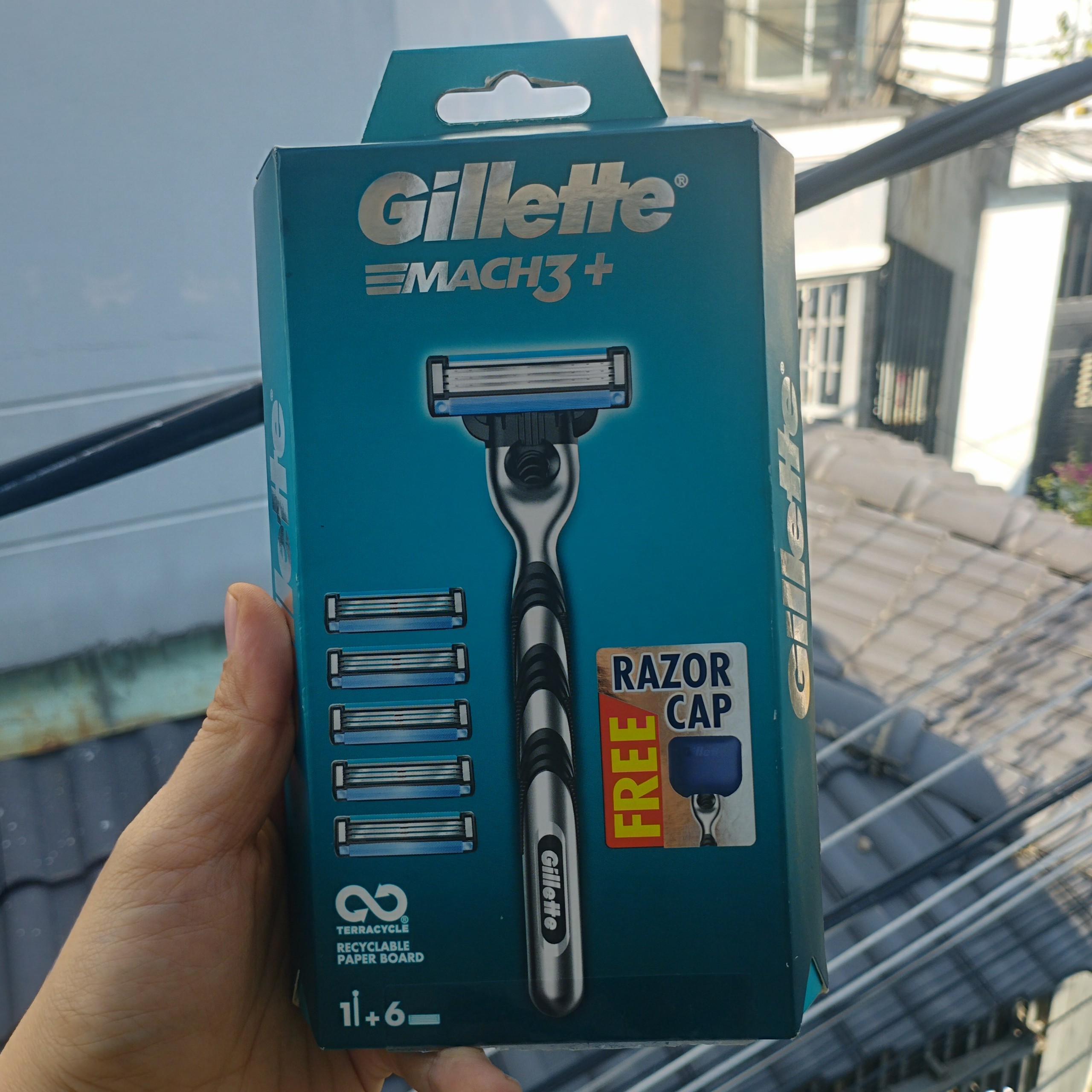 Dao cạo râu Gillette March tubo