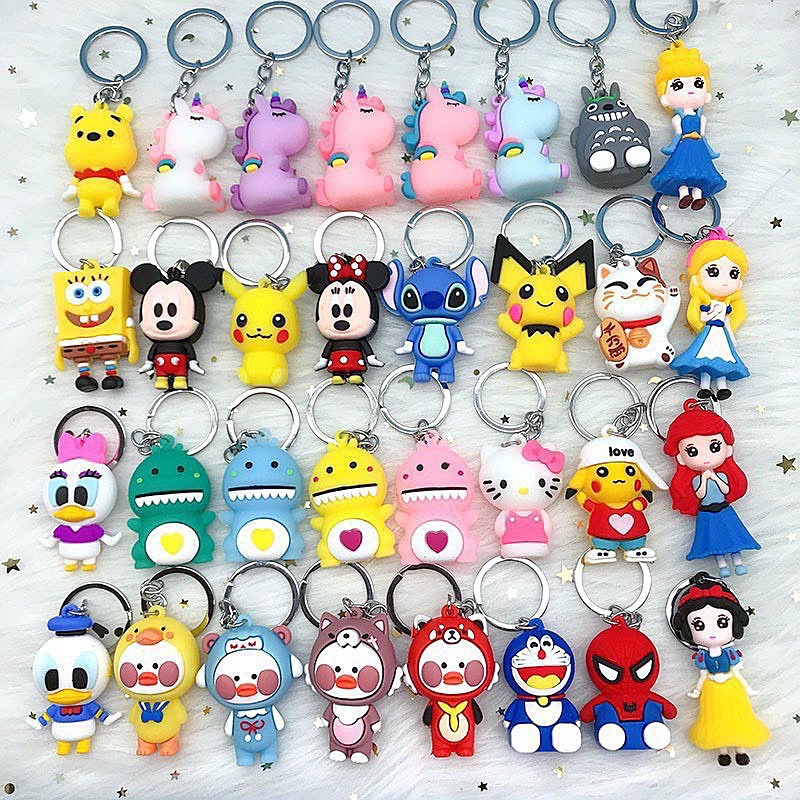 Móc khóa siêu cute siêu rẻ các loại (Giá 1 cái)
