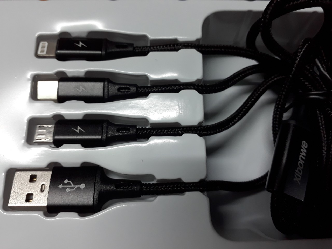 cáp 3 đầu  IPHONE-ANDROID-TYPE C