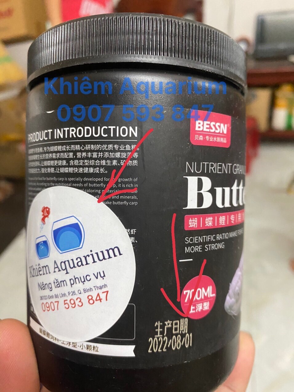 Premium Food for Lion Carp Bessn/King Feed