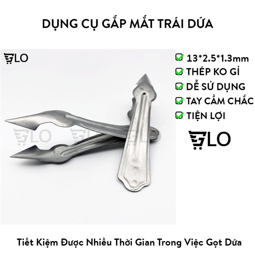Dụng cụ gắp mắt trái dứa, trái thơm tiện lợi siêu nhanh