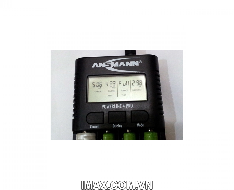 Sạc 4 pin AA/AAA Ansmann POWERLINE 4 PRO