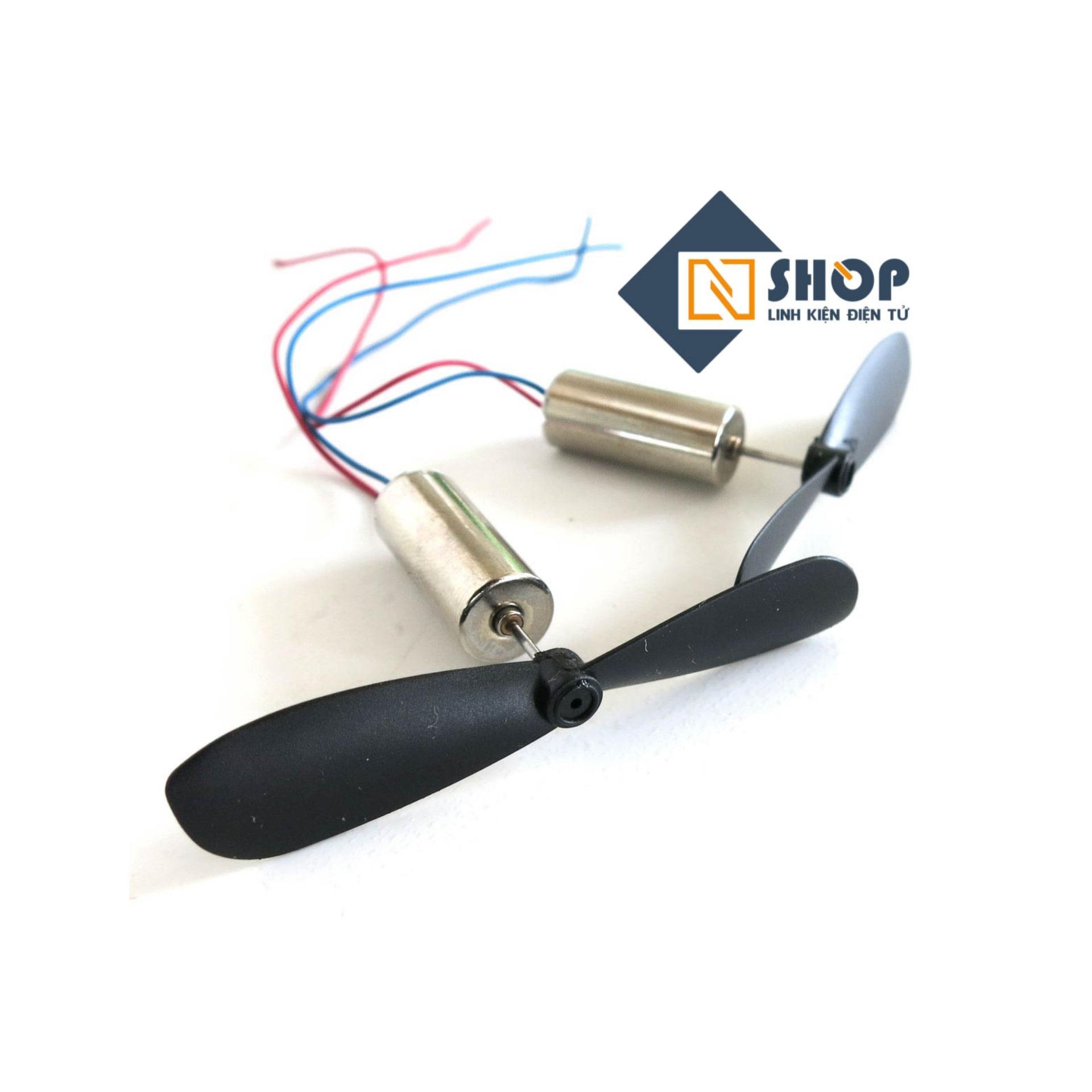 Cặp Động Cơ Coreless 716 Kèm Cánh Quạt