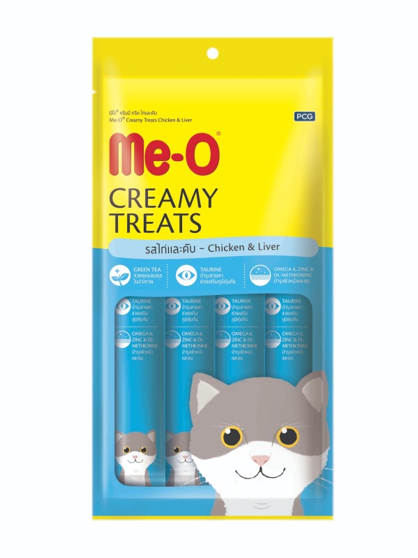 Me-O Creamy Treats - Bánh thưởng dạng kem cho mèo Me-O - 60gram
