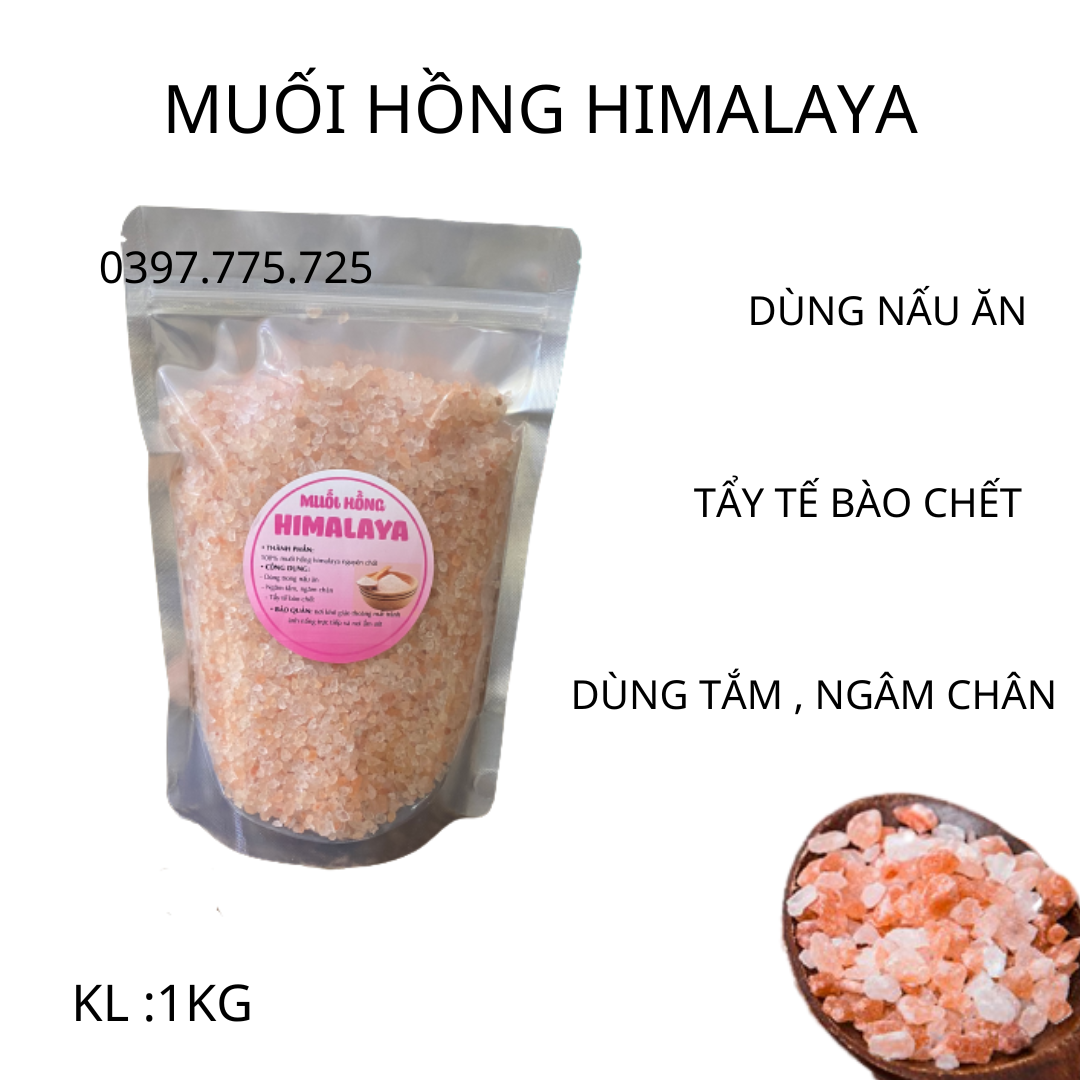 Muối hồng himalaya Organic