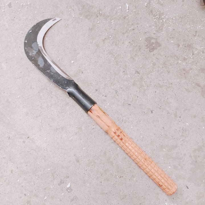 Dao phát cỏ cán gỗ đời mới bản bản lớn siêu cứng
