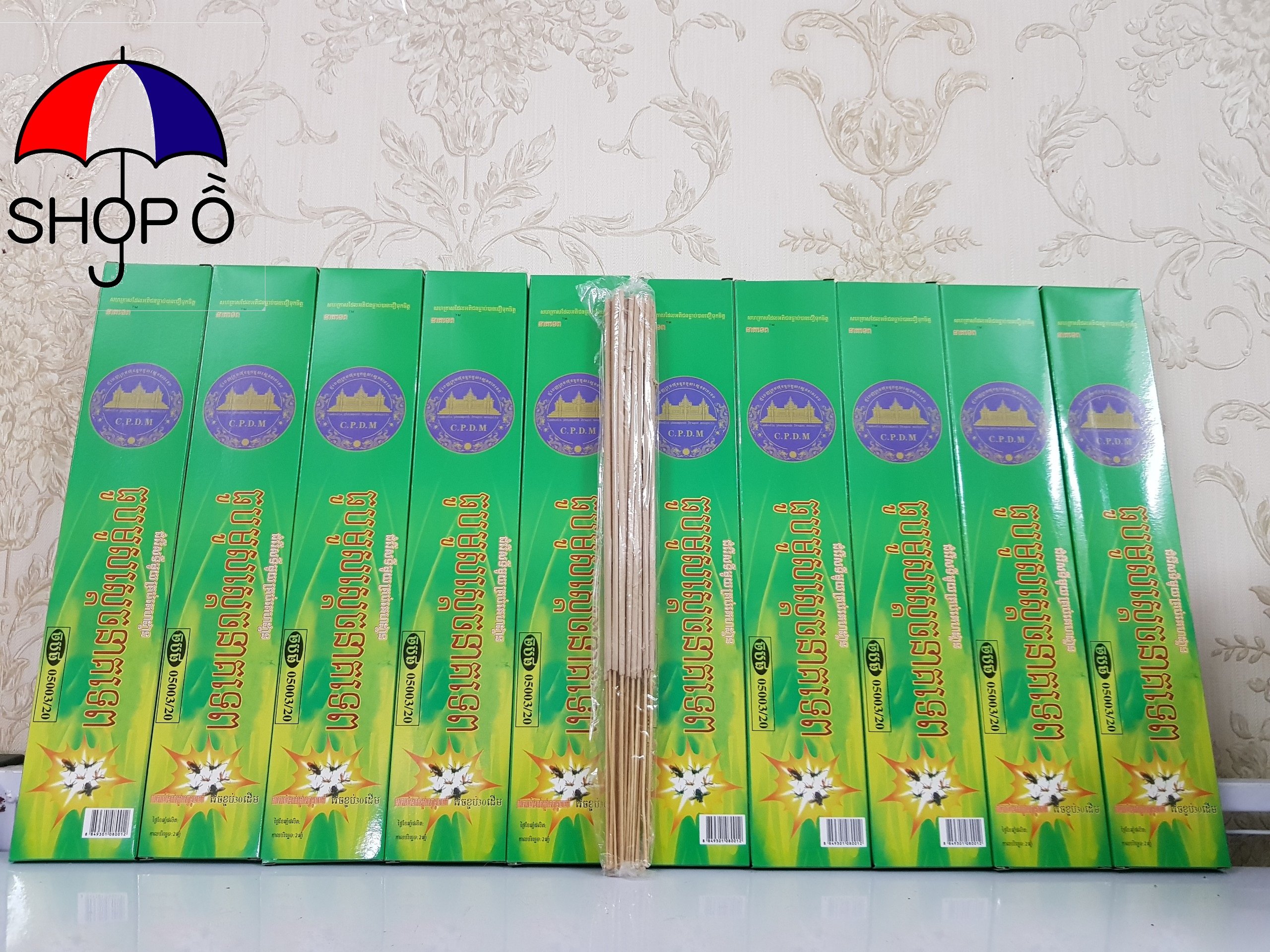 Combo 30 hộp nhang muỗi CPDM (dạng thanh)