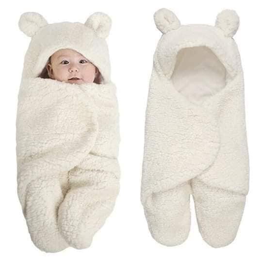 Chăn ủ lông cừu mềm mại siêu ấm  dùng cho trẻ sơ sinh,bộ boddy cho bé,chăn ủ cho bé